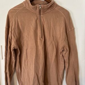 Goodfellow & Co Men's Tan Zip-Up Sweater